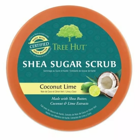 Tree Hut Coconut Lime Shea Sugar Exfoliating - Picture 2 of 3